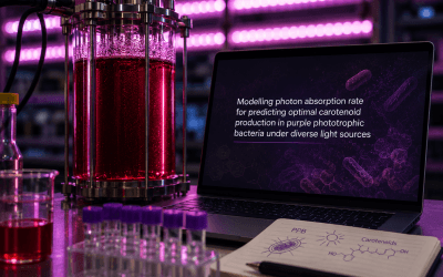 New Publication from the PURPLE4LIFE Consortium: Modelling Light Absorption to Optimise Carotenoid Production in Purple Phototrophic Bacteria